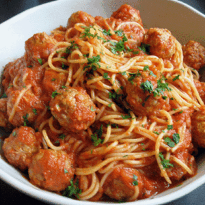 Spaghetti and Meatballs